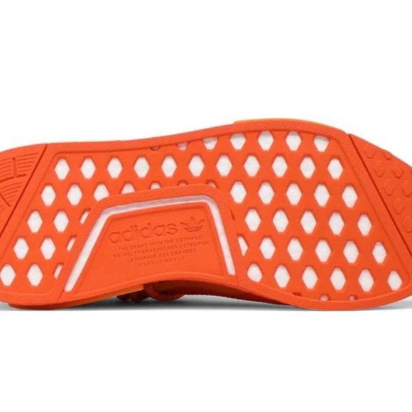 Adidas NMD HU Pharrell Williams Orange - Picture 5 of 11